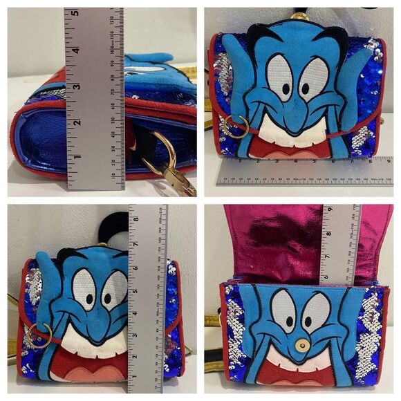 Irregular Choice x Disney Aladdin Genie At Your Service Mini Handbag - Crossbody - Picture 6 of 11